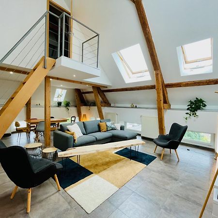 Duplex + Parking Gratuit Facile Apartment Sainte-Suzanne  Bagian luar foto
