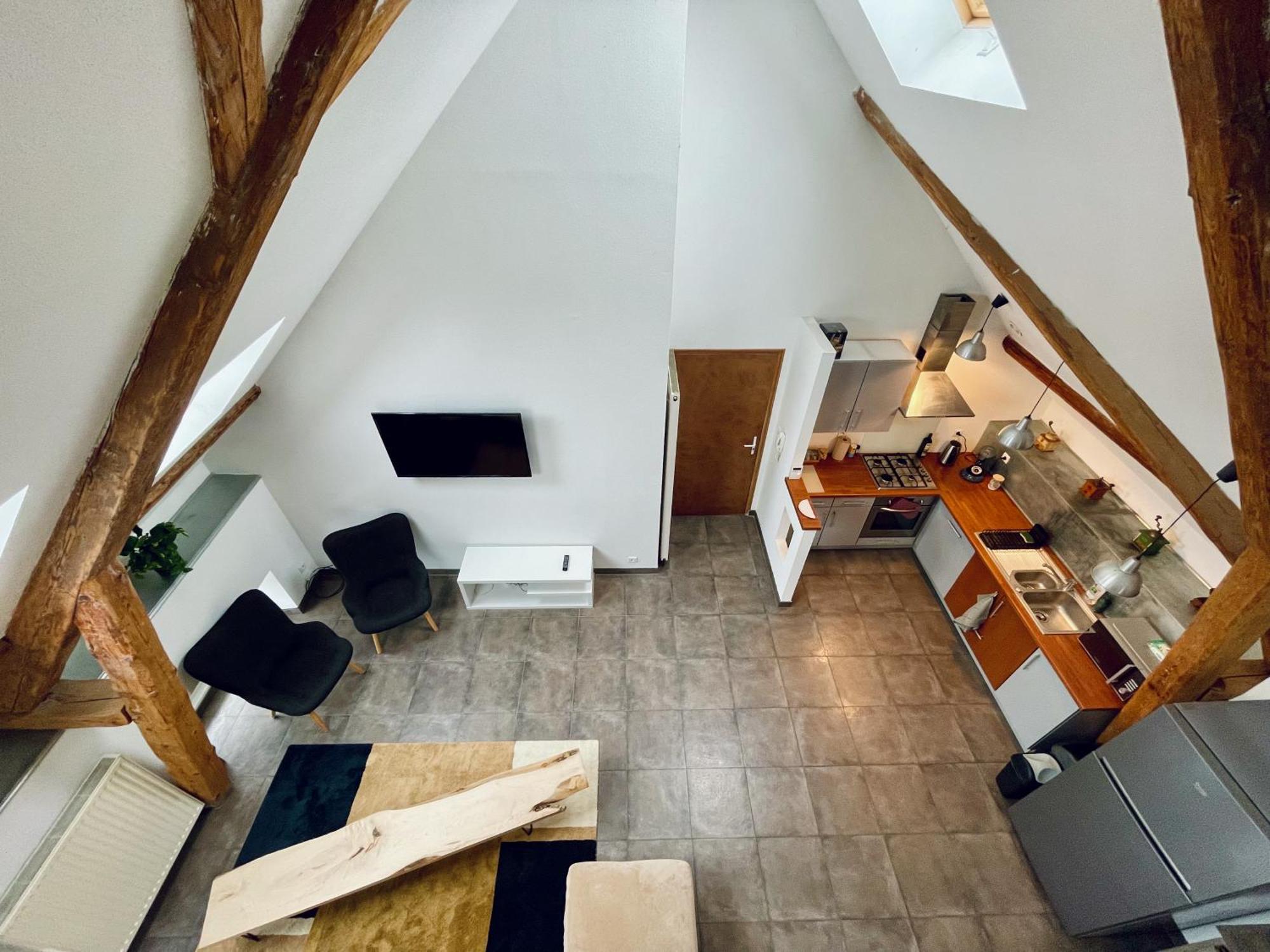 Duplex + Parking Gratuit Facile Apartment Sainte-Suzanne  Bagian luar foto